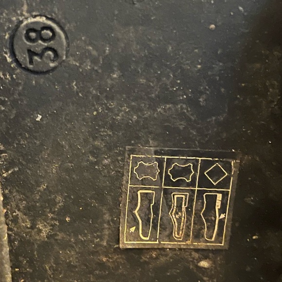 GANNI POLIDO Womens Leather Zip Ankle Boots - Picture 6 of 7